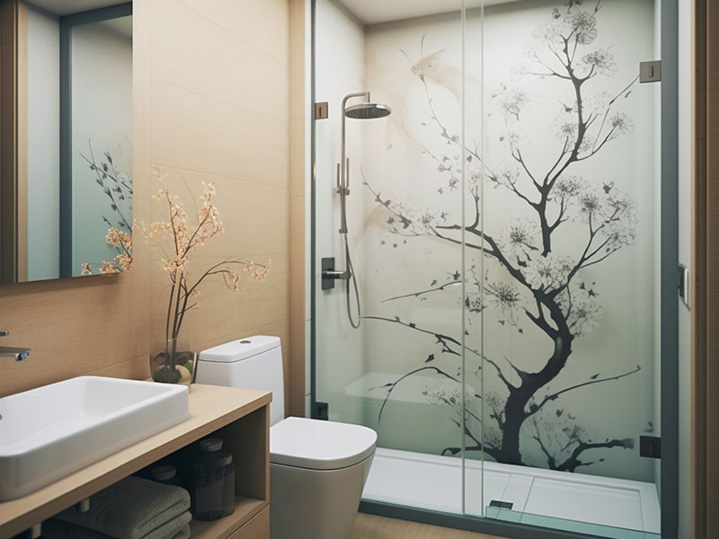 Fully Framed Shower Screens