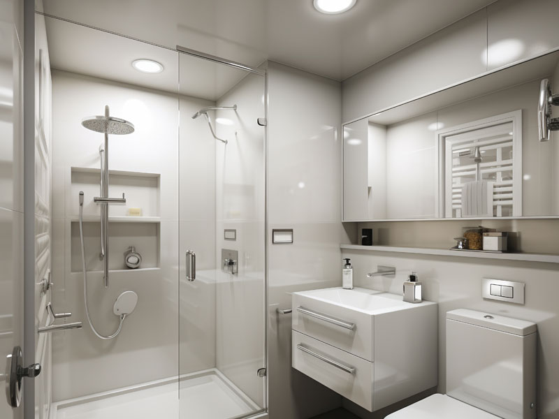 Frameless Shower Screens