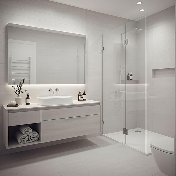 Australian safety glass – shower screen project