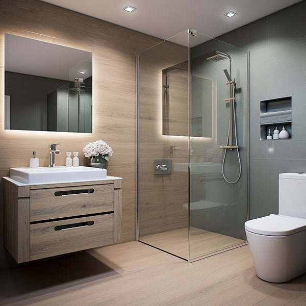 Corner Entry Shower Screens